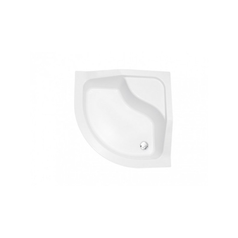 Besco brodzik półokrągły Oliver I 90x90 z syfonem