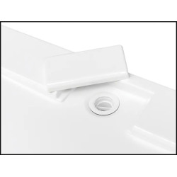 Besco brodzik kwadratowy Axim Ultaslim 90x90 z syfonem