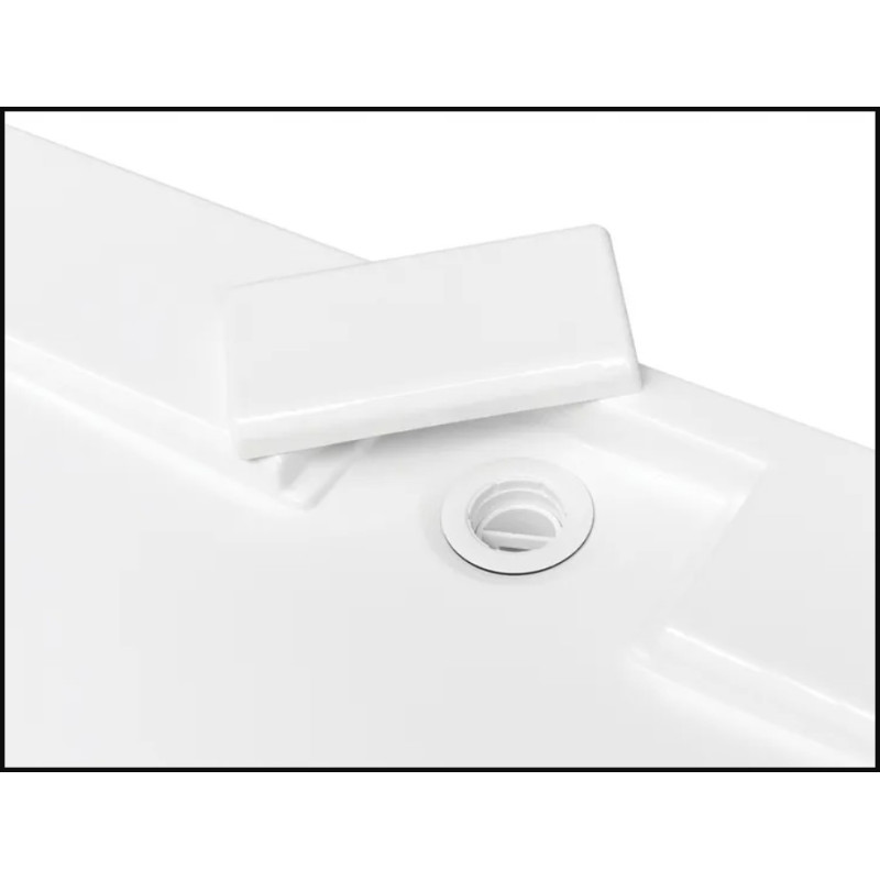 Besco brodzik kwadratowy Axim Ultaslim 90x90 z syfonem