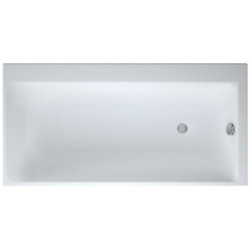 Cersanit Smart Wanna Akrylowa 160x80 PRAWA z Syfonem i Białym Panelem