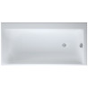 Cersanit Smart Wanna Akrylowa 160x80 PRAWA z Syfonem i Białym Panelem