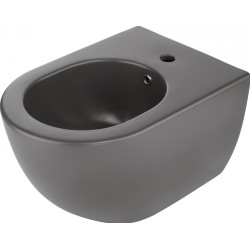 Deante bidet wiszący Peonia antracyt/titanium