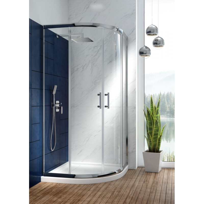 Deante komplet podtynkowy natryskowy Alpinia chrom