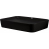 Deante umywalka Tess nero stawiana na blat 600x400 mm