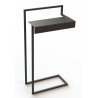 Deante Mokko nero wieszak podłogowy z półką