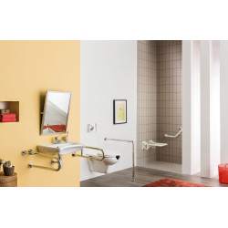 Deante umywalka Vital biała wisząca 60 cm z przelewem