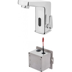 Deante Sensor bateria umywalkowa regulowana chrom sensorowa