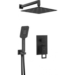 Deante komplet podtynkowy natryskowy Anemon nero