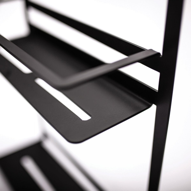 Deante Mokko nero półka na kabinę typ a