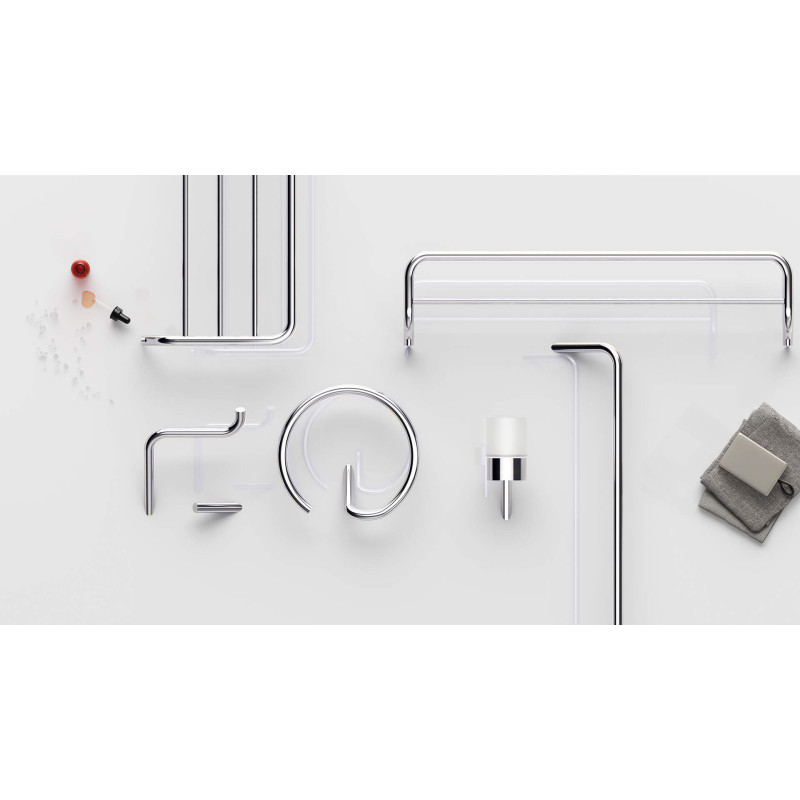 Deante Silia wieszak ścienna chrom