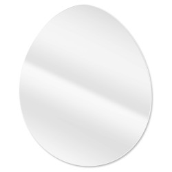 Deante Silia lustro wiszące, bez ramy, asymetryczne, 650x700 mm
