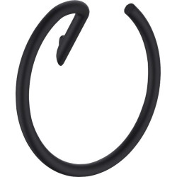 Deante Silia wieszak na ręcznik, ścienny okrągły, nero