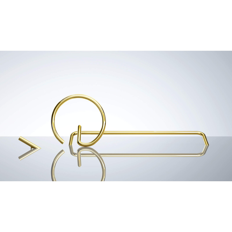 Deante Silia haczyk pojedynczy, gold