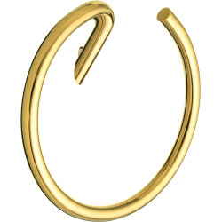 Deante Silia wieszak na ręcznik, ścienny okrągły, gold