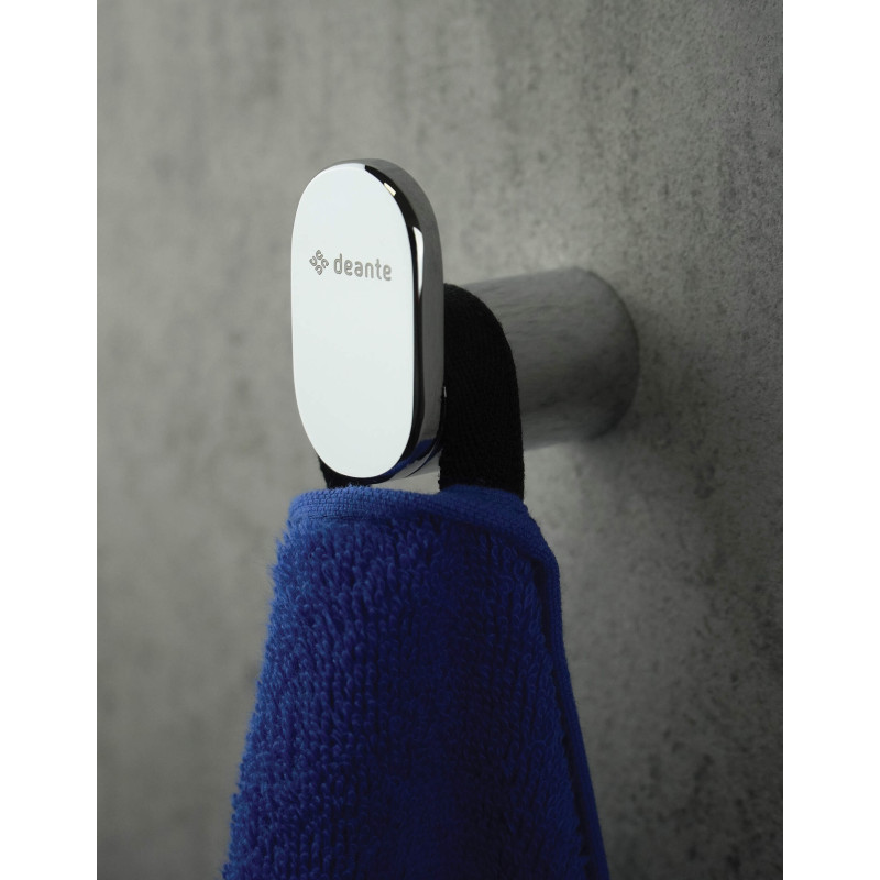 Deante Round haczyk pojedynczy, chrom