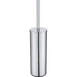 Deante Round szczotka wc z pojemnikiem, wolnostojąca, chrom