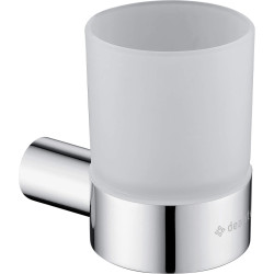 Deante Round kubek ścienny, chrom