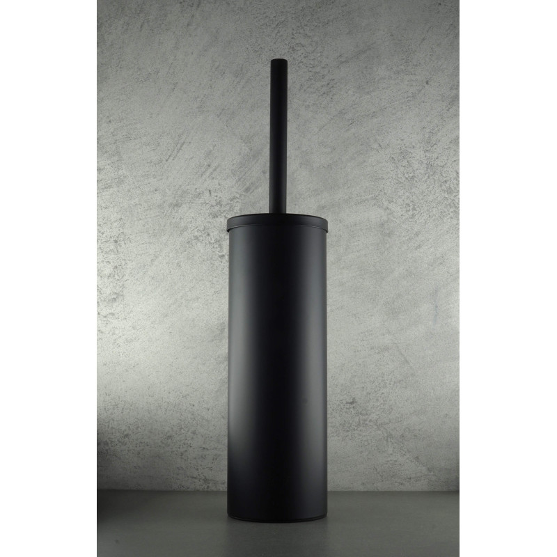 Deante Silia szczotka wc z pojemnikiem, wolnostojąca, chrom