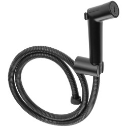 Deante zestaw bidetta nero z uchwytem na słuchawkę