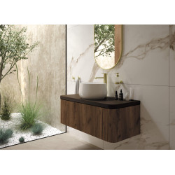 Deante umywalka Arnika okrągła ø355x180 mm