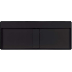 Deante umywalka Blur nero 1000x400 mm z maskownicą