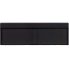 Deante umywalka Blur nero 1200x400 mm z maskownicą