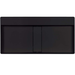 Deante umywalka Blur nero 800x400 mm z maskownicą