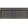 Deante umywalka Blur antracyt metalik 1000x400 mm z maskownicą