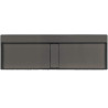 Deante umywalka Blur antracyt metalik 1200x400 mm z maskownicą