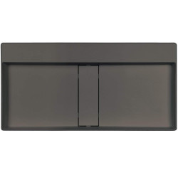 Deante umywalka Blur antracyt metalik 800x400 mm z maskownicą