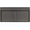Deante umywalka Blur antracyt metalik 800x400 mm z maskownicą