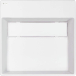 Deante Correo umywalka 400x400 alabaster