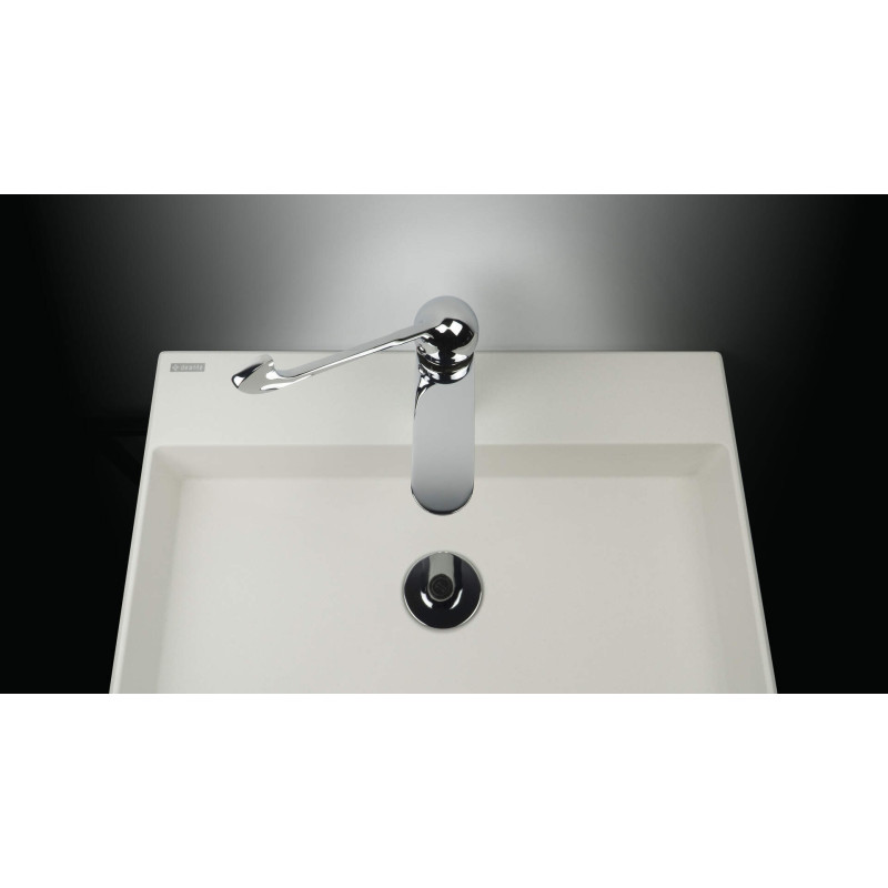 Deante Correo umywalka 400x400 alabaster