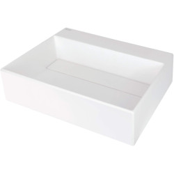 Deante Correo umywalka 500x400 alabaster