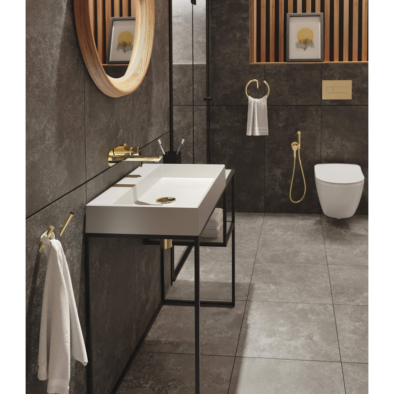 Deante Correo umywalka 600x400 alabaster