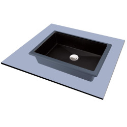 Deante Correo umywalka 500x400 nero