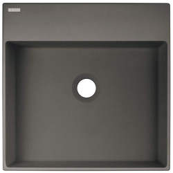 Deante Correo umywalka 400x400 antracyt metalik