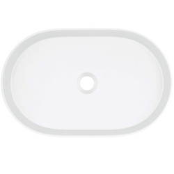 Deante Silia umywalka 550x350 alabaster