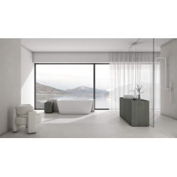 Deante Silia umywalka 550x350 alabaster