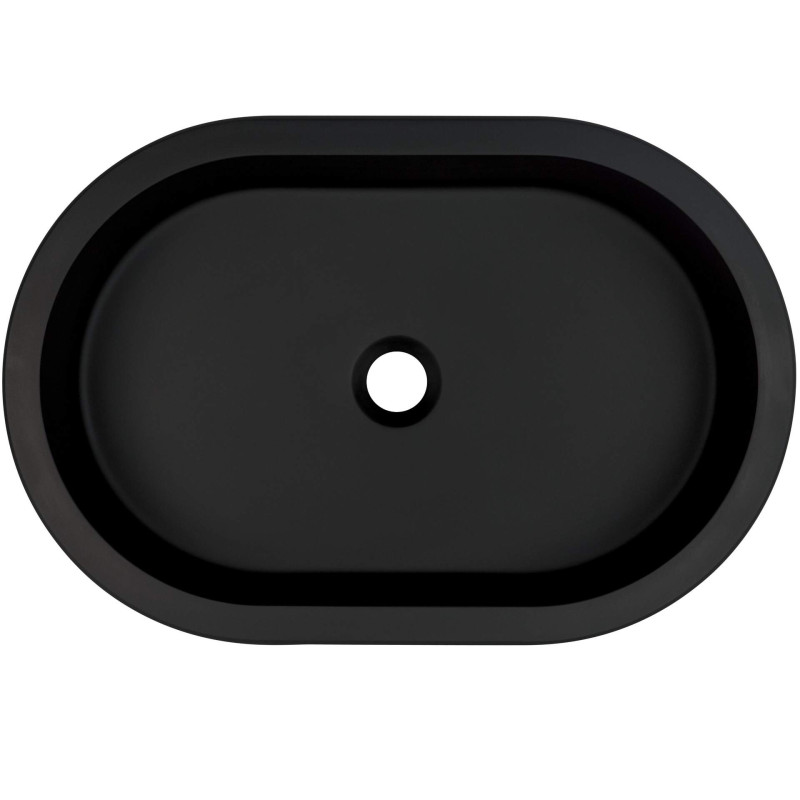 Deante Silia umywalka nero