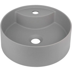 Deante Silia umywalka szary metalik