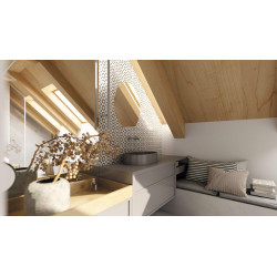 Deante Silia umywalka 550x350 antracyt metalik