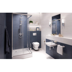 Deante przycisk sterujący slim do stelaży wc chrom