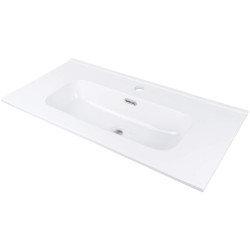 Deante umywalka Tubo bia