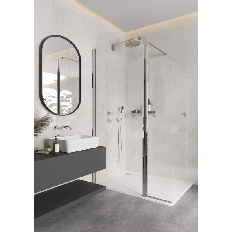 Deante cascada chrom głowica natryskowa mosiężna okrągła ø250 mm