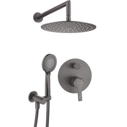 Deante komplet podtynkowy natryskowy Arnika titanium