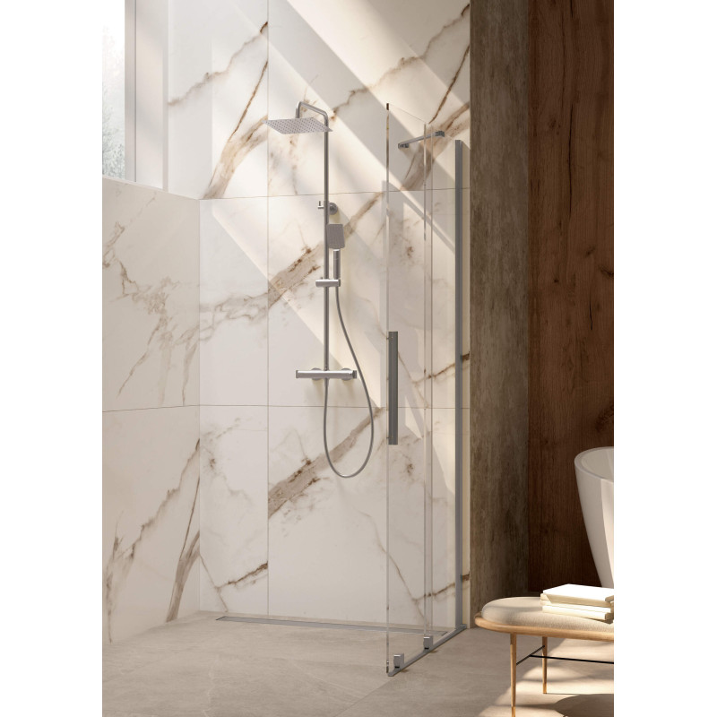 Deante  deszczownica Therm natryskowa stal szczotkowana