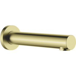 Deante cascada złoto szczotkowane wylewka wannowa 200 mm