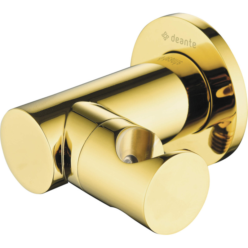 Deante cascada gold przyłącze kątowe regulowane z uchwytem okrągłe