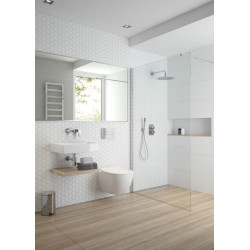 Deante wąż natryskowy platynowy 150 cm pcv